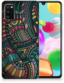 B2Ctelecom Telefoon Hoesje Samsung Galaxy A41 Hoesje Bumper Aztec