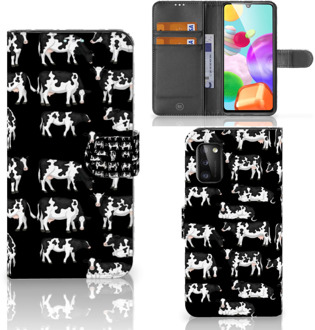 B2Ctelecom Telefoon Hoesje Samsung Galaxy A41 Mobiel Case Design Koetjes