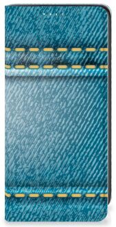 B2Ctelecom Telefoon Hoesje Samsung Galaxy A41 Wallet Case Jeans