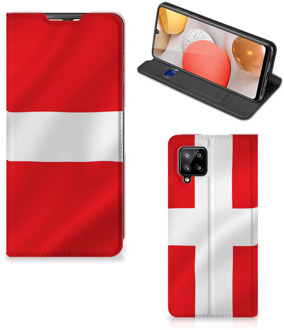 B2Ctelecom Telefoon Hoesje Samsung Galaxy A42 Book Case Deense Vlag