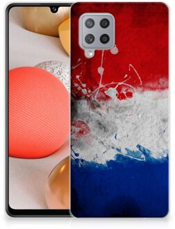 B2Ctelecom Telefoon Hoesje Samsung Galaxy A42 Mobiel Case Nederlandse Vlag