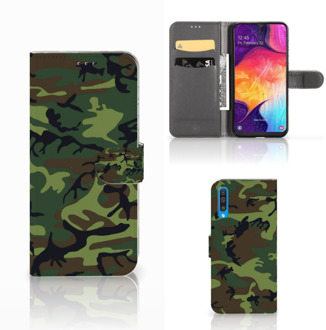 B2Ctelecom Telefoon Hoesje Samsung Galaxy A50 Army Dark