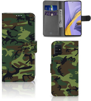 B2Ctelecom Telefoon Hoesje Samsung Galaxy A51 Army Dark