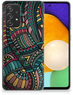 B2Ctelecom Telefoon Hoesje Samsung Galaxy A52 (5G/4G) Hoesje Bumper Aztec