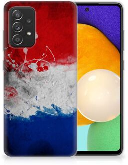 B2Ctelecom Telefoon Hoesje Samsung Galaxy A52 (5G/4G) Mobiel Case Nederlandse Vlag