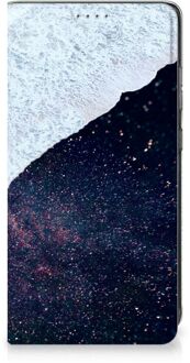 B2Ctelecom Telefoon Hoesje Samsung Galaxy A52 Flip Cover Sea in Space