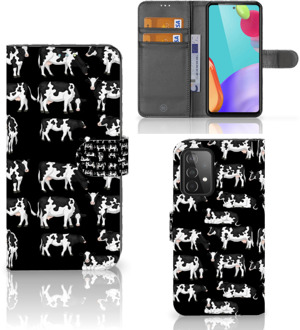 B2Ctelecom Telefoon Hoesje Samsung Galaxy A52 Mobiel Case Design Koetjes