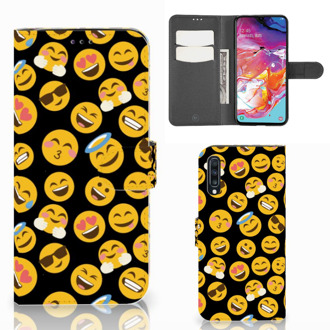 B2Ctelecom Telefoon Hoesje Samsung Galaxy A70 Emoji