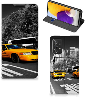 B2Ctelecom Telefoon Hoesje Samsung Galaxy A72 (5G/4G) Beschermhoesje New York City