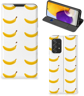 B2Ctelecom Telefoon Hoesje Samsung Galaxy A72 (5G/4G) Flip Cover Banana