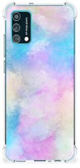 B2Ctelecom Telefoon Hoesje Samsung Galaxy M02s | A02s Anti Shock Hoesje met transparante rand Watercolor Light