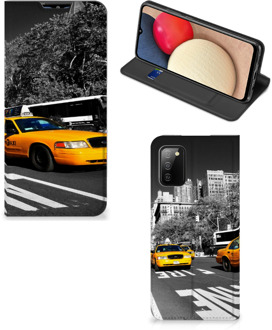 B2Ctelecom Telefoon Hoesje Samsung Galaxy M02s | A02s Beschermhoesje New York City