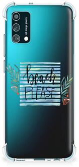 B2Ctelecom Telefoon Hoesje Samsung Galaxy M02s | A02s Hoesje maken met transparante rand Boho Beach