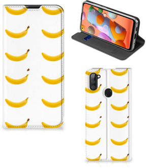 B2Ctelecom Telefoon Hoesje Samsung Galaxy M11 | A11 Flip Cover Banana