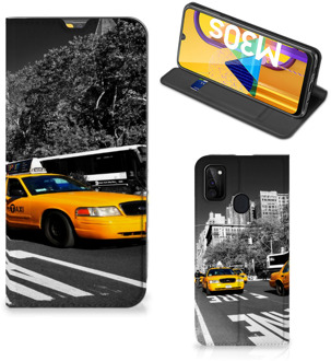 B2Ctelecom Telefoon Hoesje Samsung Galaxy M21 Beschermhoesje New York City