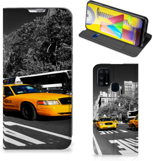 B2Ctelecom Telefoon Hoesje Samsung Galaxy M31 Beschermhoesje New York City