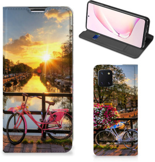 B2Ctelecom Telefoon Hoesje Samsung Galaxy Note 10 Lite Bookcase Amsterdamse Grachten