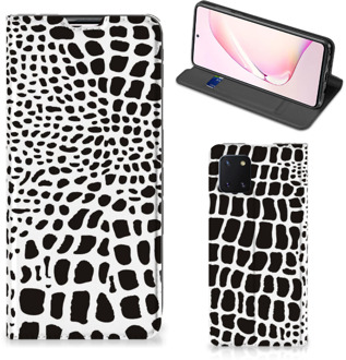 B2Ctelecom Telefoon Hoesje Samsung Galaxy Note 10 Lite Bookcase Slangenprint