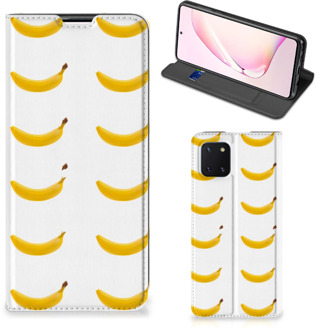 B2Ctelecom Telefoon Hoesje Samsung Galaxy Note 10 Lite Flip Cover Banana