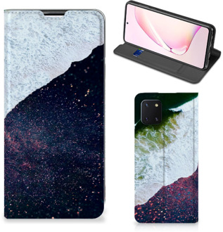 B2Ctelecom Telefoon Hoesje Samsung Galaxy Note 10 Lite Flip Cover Sea in Space