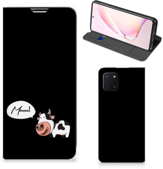 B2Ctelecom Telefoon Hoesje Samsung Galaxy Note 10 Lite Flipcover Cow Gepersonaliseerd Cadeau