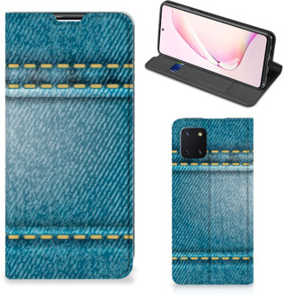 B2Ctelecom Telefoon Hoesje Samsung Galaxy Note 10 Lite Wallet Case Jeans