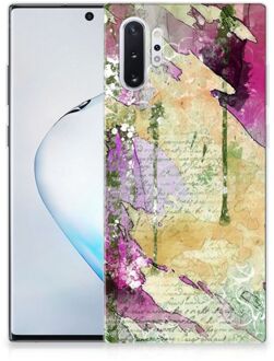 B2Ctelecom Telefoon hoesje Samsung Galaxy Note 10 Plus Letter Painting