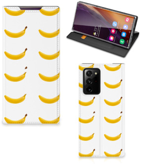 B2Ctelecom Telefoon Hoesje Samsung Galaxy Note 20 Ultra Flip Cover Banana