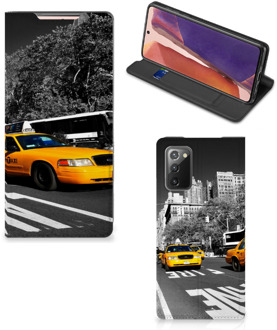 B2Ctelecom Telefoon Hoesje Samsung Galaxy Note20 Beschermhoesje New York City