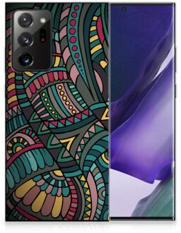 B2Ctelecom Telefoon Hoesje Samsung Galaxy Note20 Ultra Hoesje Bumper Aztec