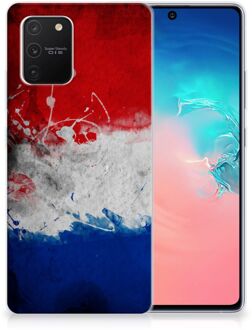 B2Ctelecom Telefoon Hoesje Samsung Galaxy S10 Lite Mobiel Case Nederlandse Vlag