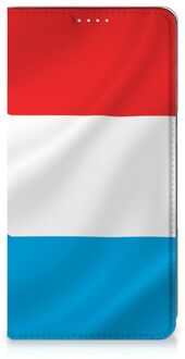 B2Ctelecom Telefoon Hoesje Samsung Galaxy S20 FE Flip Cover Luxemburgse Vlag