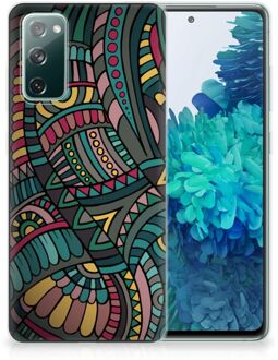 B2Ctelecom Telefoon Hoesje Samsung Galaxy S20 FE Hoesje Bumper Aztec