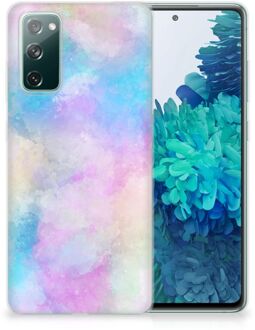 B2Ctelecom Telefoon Hoesje Samsung Galaxy S20 FE Silicone Back Case Watercolor Light