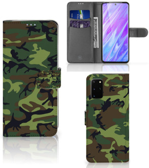 B2Ctelecom Telefoon Hoesje Samsung Galaxy S20 Plus Army Dark