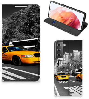 B2Ctelecom Telefoon Hoesje Samsung Galaxy S21 Beschermhoesje New York City