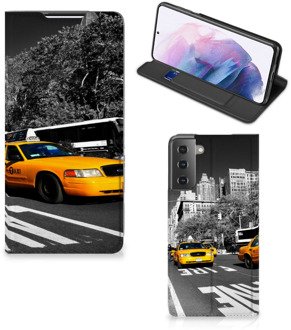 B2Ctelecom Telefoon Hoesje Samsung Galaxy S21 Plus Beschermhoesje New York City