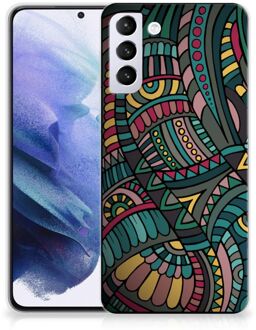 B2Ctelecom Telefoon Hoesje Samsung Galaxy S21 Plus Hoesje Bumper Aztec