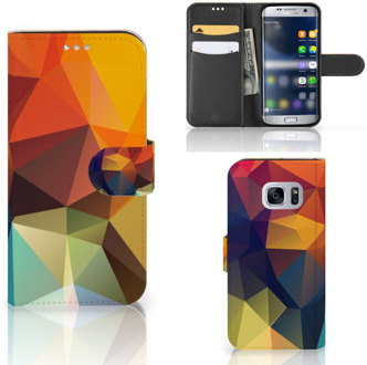 B2Ctelecom Telefoon hoesje Samsung Galaxy S7 Design Polygon Color