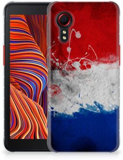 B2Ctelecom Telefoon Hoesje Samsung Galaxy Xcover 5 Mobiel Case Nederlandse Vlag