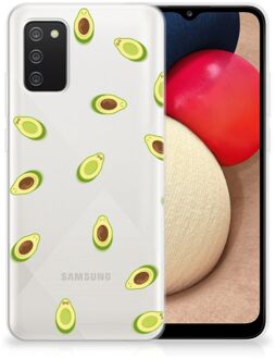 B2Ctelecom Telefoon Hoesje Samsung M02s | Samsung Galaxy A02s Siliconen Hoesje met Foto Avocado