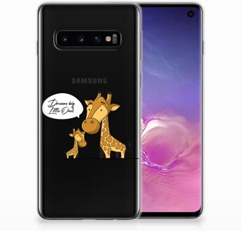 B2Ctelecom Telefoon Hoesje Samsung S10 Giraffe