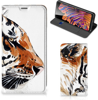 B2Ctelecom Telefoon Hoesje Samsung Xcover Pro Hoesje met Tekst Tiger