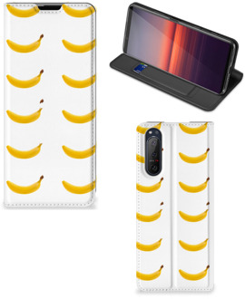 B2Ctelecom Telefoon Hoesje Sony Xperia 5 II Flip Cover Banana