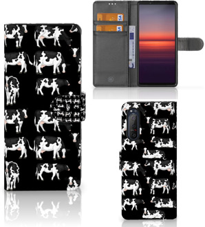 B2Ctelecom Telefoon Hoesje Sony Xperia 5II Mobiel Case Design Koetjes