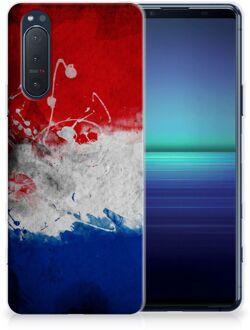 B2Ctelecom Telefoon Hoesje Sony Xperia 5II Mobiel Case Nederlandse Vlag