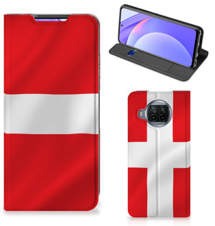 B2Ctelecom Telefoon Hoesje Xiaomi Mi 10T Lite Book Case Deense Vlag