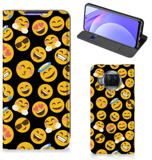 B2Ctelecom Telefoon Hoesje Xiaomi Mi 10T Lite Flip Cover Emoji