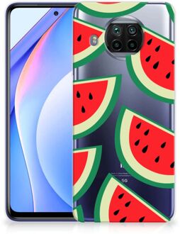 B2Ctelecom Telefoon Hoesje Xiaomi Mi 10T Lite Hoesje Bumper Doorzichtig Watermelons