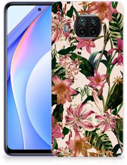 B2Ctelecom Telefoon Hoesje Xiaomi Mi 10T Lite Leuk TPU Back Case Bloemen